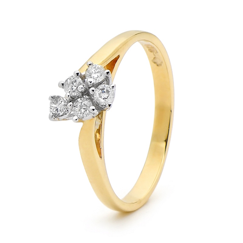 Engagement ring - 1/4 Carat Diamond