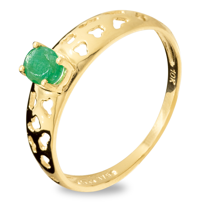 Emerald Fun Ring