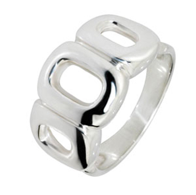 Sterling Silver fashion ring Size N
