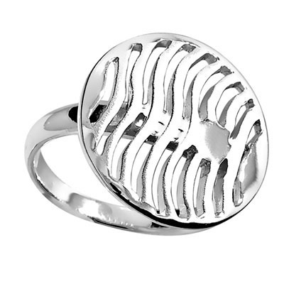 Sterling silver sunrise ring