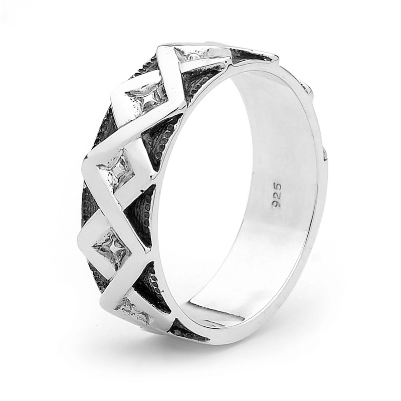 Sterling Silver Gents Ring