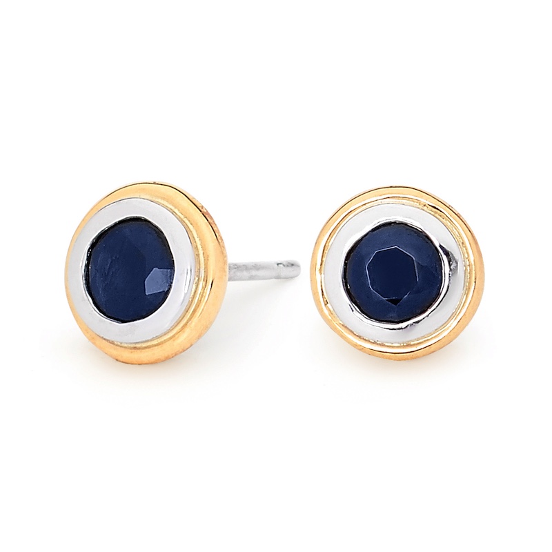 Classic Sapphire Stud Earrings