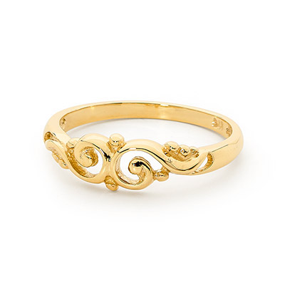 Gold Ring - Colliding Waves