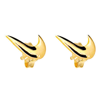 Gold Tick Earrings