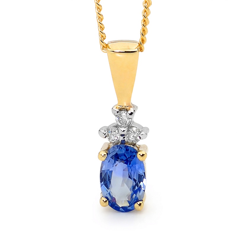 Ceylon Sapphire pendant