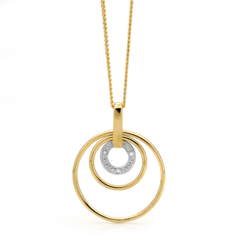 Diamond Pendant "Circle of life"