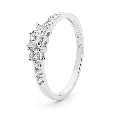Platinum Rachel Engagement Ring - Platinum 950