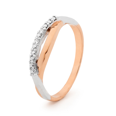 Diamond Studded Relationship Ring