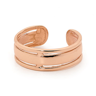 Fashionable Gold Toe Ring