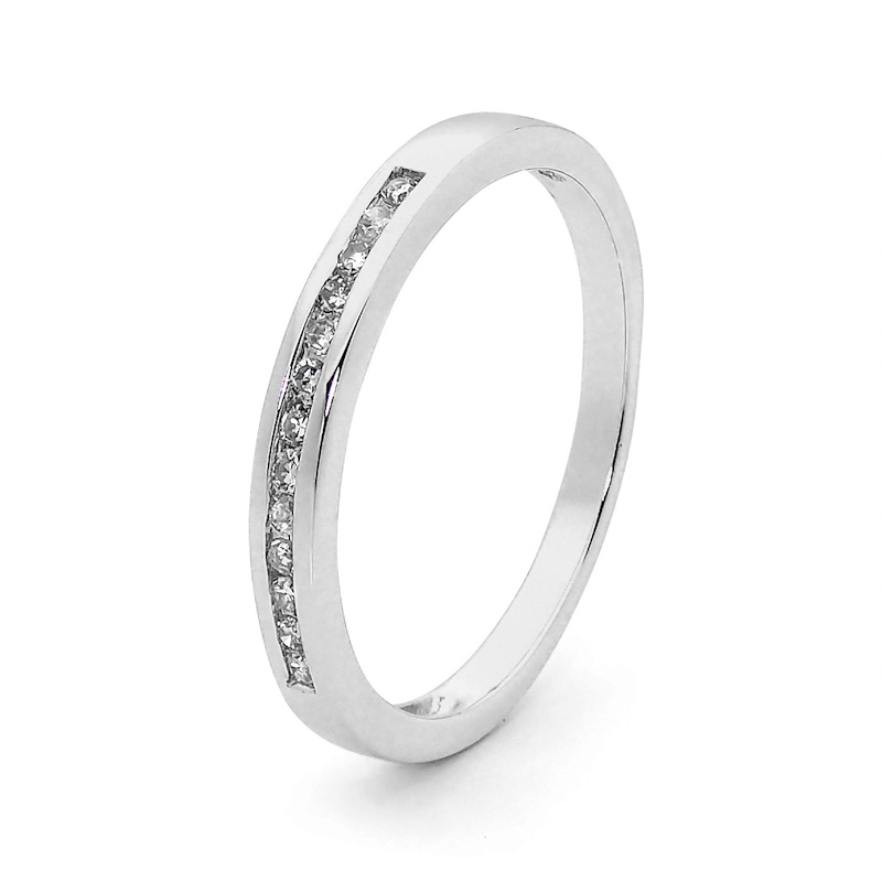 13 Diamond Anniversary Ring - TDW 0.13 Carat