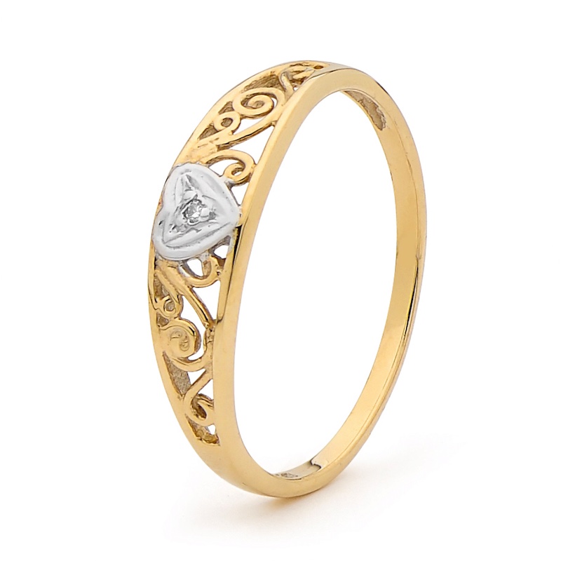 Diamond Love Ring