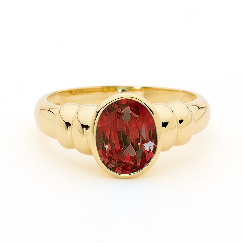 Gorgeous Garnet Dress Ring