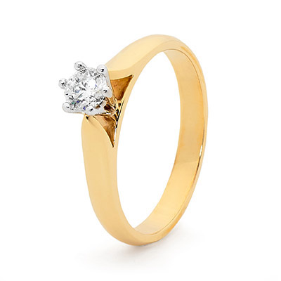 Engagement Ring - 0.30 carat - Classic