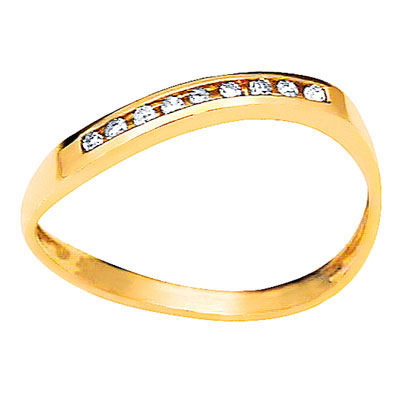 Diamond Eternity Ring "With a Twist"