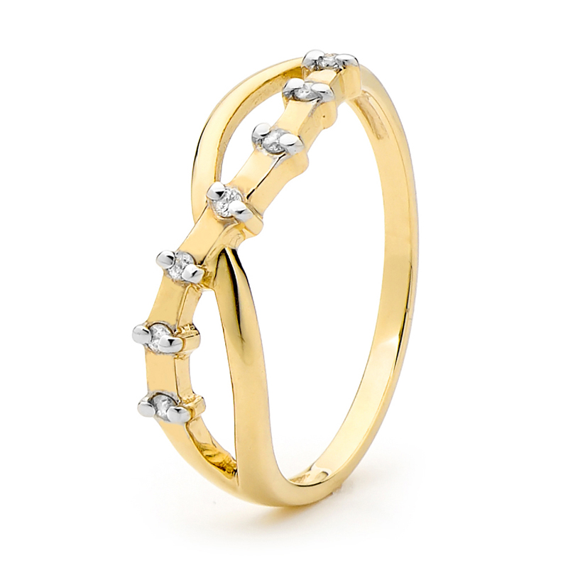 Gold Diamond Eternity