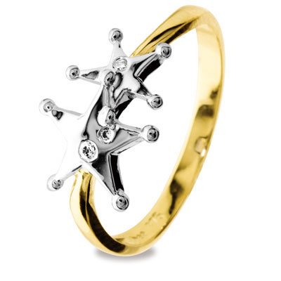 Diamond Star Ring