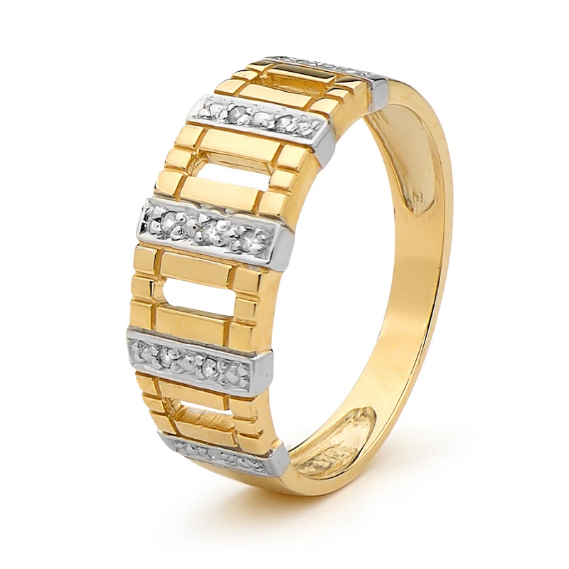 Diamond Set Dress Ring