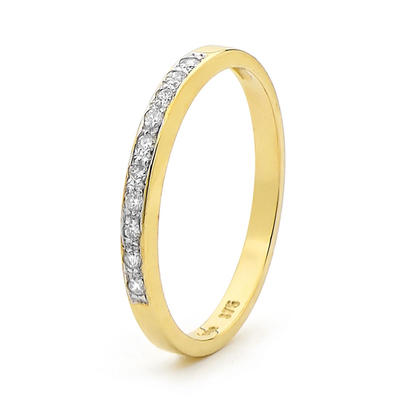 Jen Eternity Ring - 0.1 Carat TDW