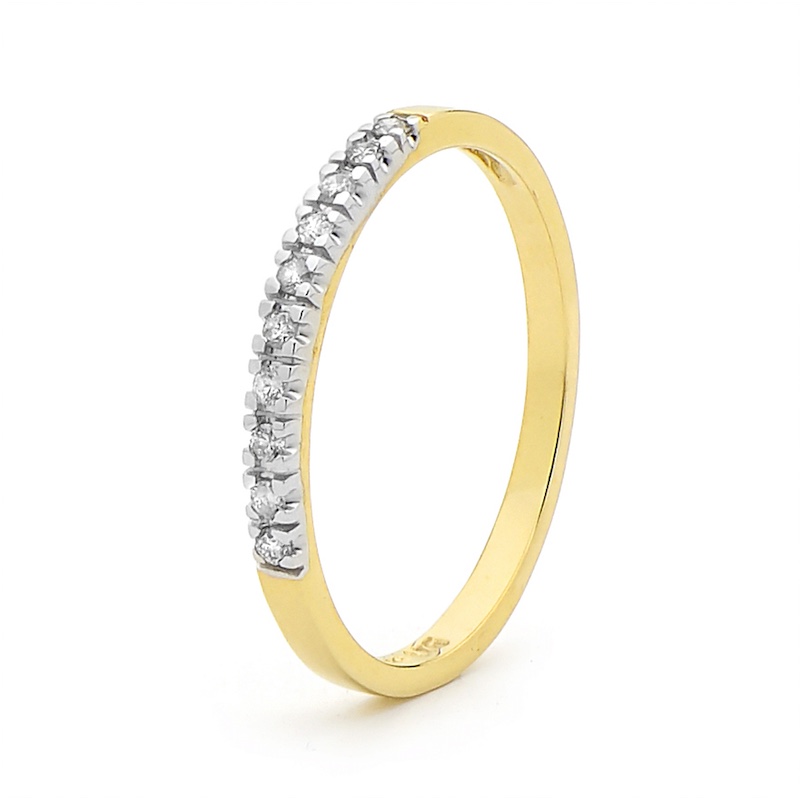 Rachel Eternity Ring - 0.1 Carat TDW