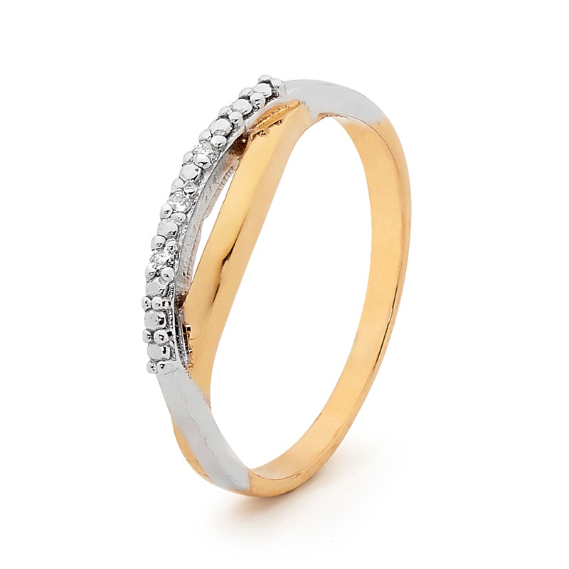 Diamond Studded Relationship Ring