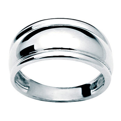 Sterling Silver Dome Ring