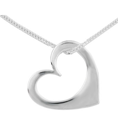 PENDANT SILVER HEART