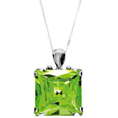 Extreme Silver Cubic Zirconia pendant