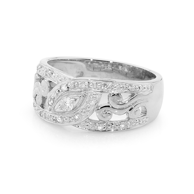 silver dress rings ladies