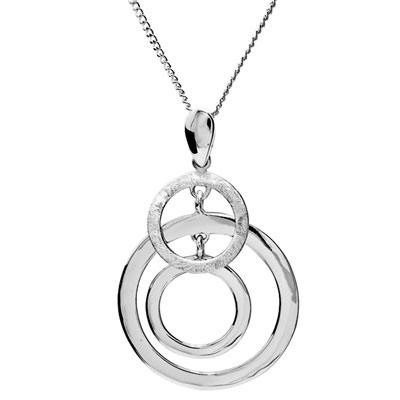 Sterling Silver circle pendant