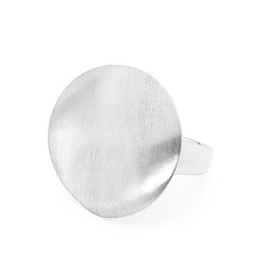 Contemporary Silver Ring