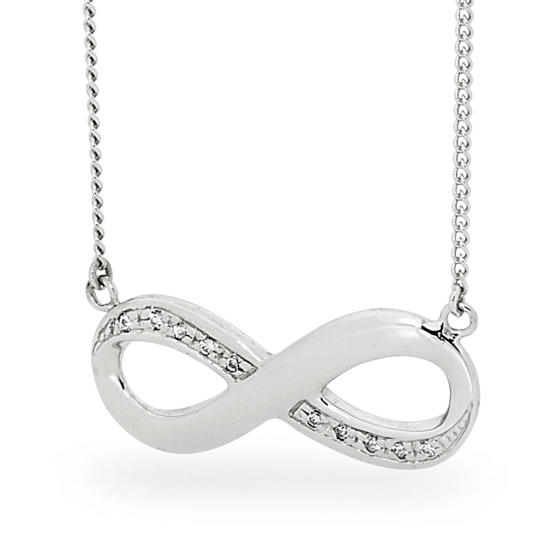 Sterling Silver Infinity Pendant