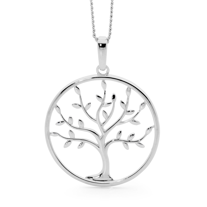 Tree of Life Pendant in Sterling Silver