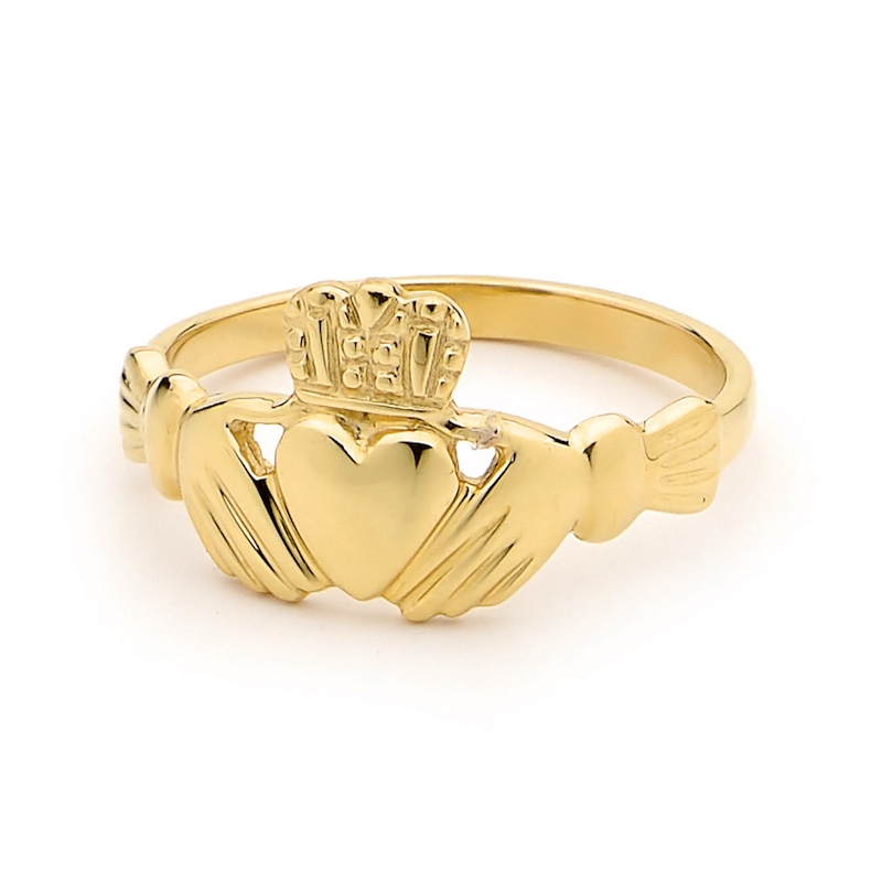 Ladies Irish Claddagh Ring