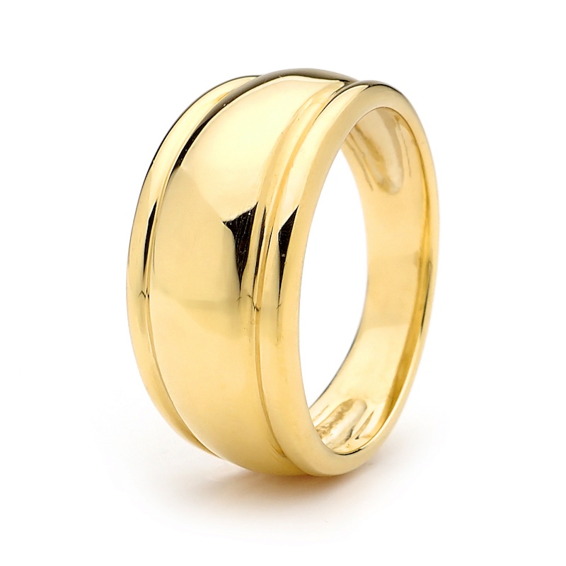 Gold Dome Ring