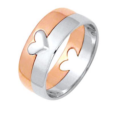 TWO TONE RING SIZE L    (