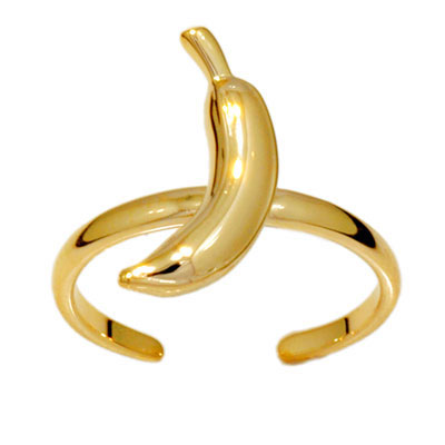 Toe Ring &quot;Big Banana&quot;