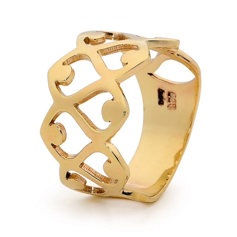 Gold Ring - Repeating Pattern