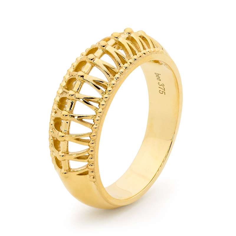 Ornate Victoriana Gold Ring