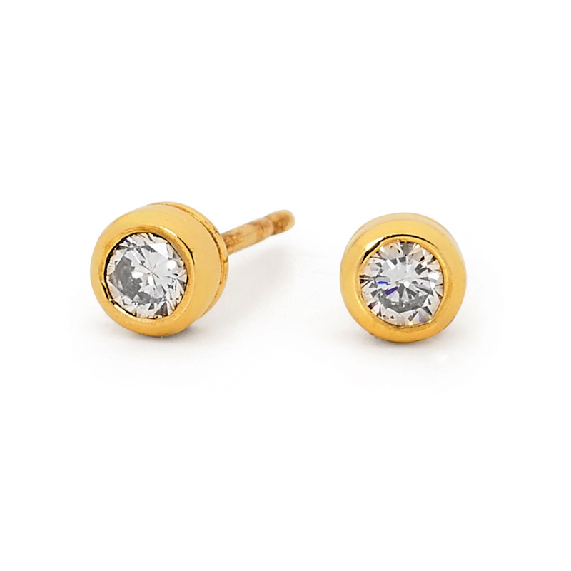 Diamond Stud Earrings TDW 0.40 Carat