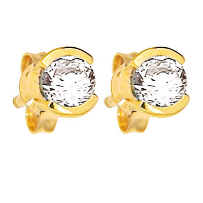 Cubic Zirconia Stud Earrings