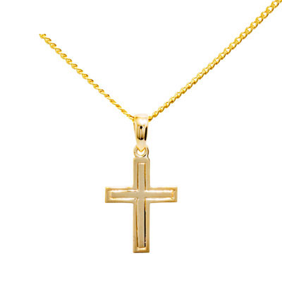 Gold Cross Pendant