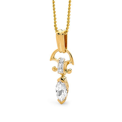 Decorative Zirconia Pendant