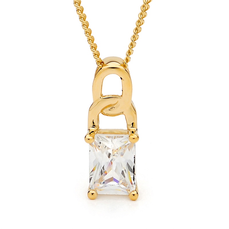 Sparkling Cubic Zirconia Pendant