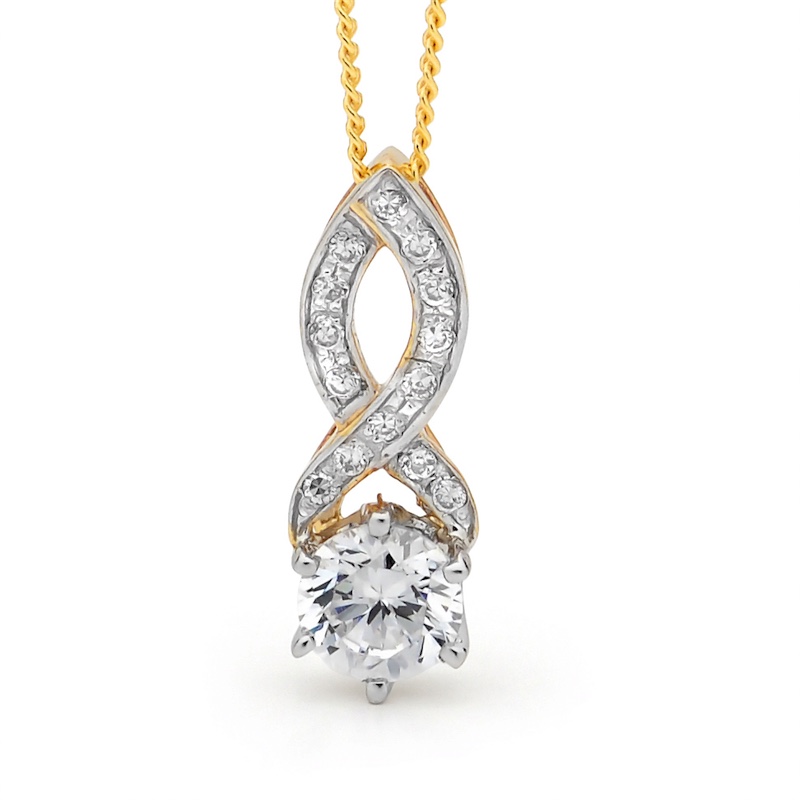 Party Pendant With Cubic Zirconia