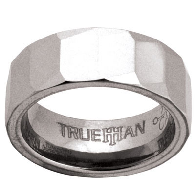 Mens Tungsten Ring - US Size 8.5