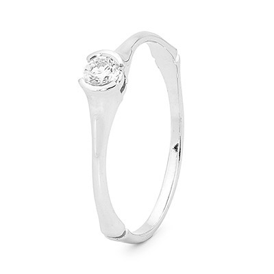 Engagement Ring - Platinum - 0.15 Carat Diamonds