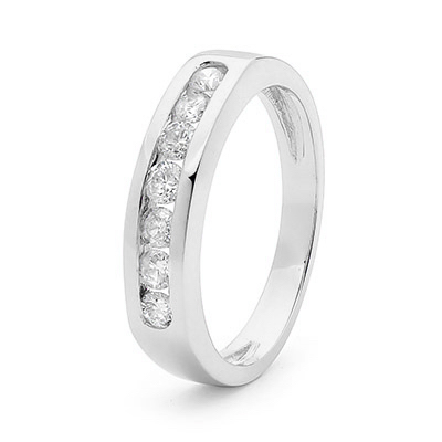 Half Carat Diamond Eternity Ring