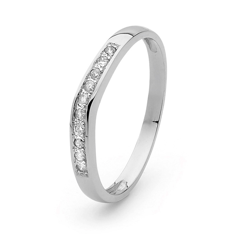 Wedding Ring  0.10ct Diamond Grace