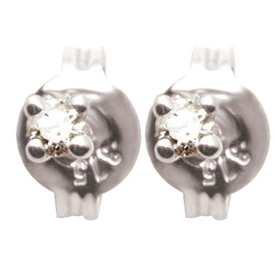 Diamond Stud Earrings - 0.08 Carat (TDW)