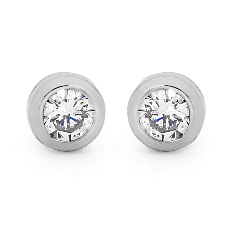 Diamond Stud Earrings - 0.40 Carat (TDW)